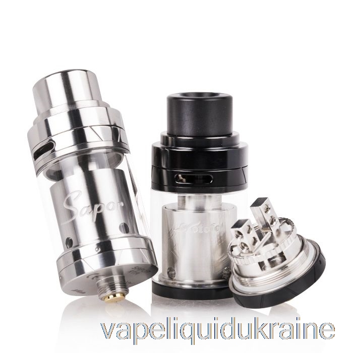 Vape Ukraine Sapor RTA by Wotofo - 22mm/25mm Two-Post 22mm Edition - Stainless Steel
